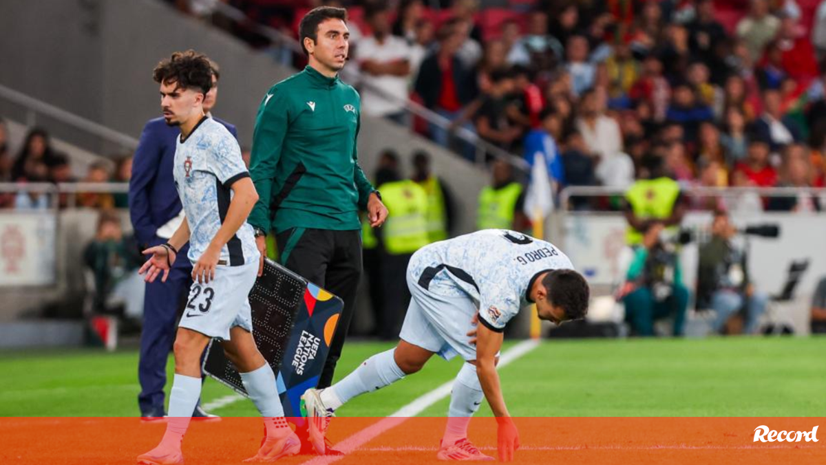 Roberto Martínez confirma ausência de Vitinha para o jogo contra a Escócia