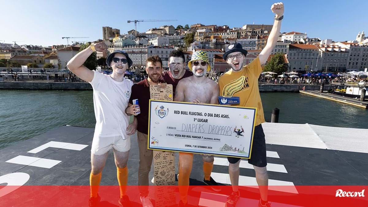 Diaper Droppers vencem Red Bull Flugtag Lisboa