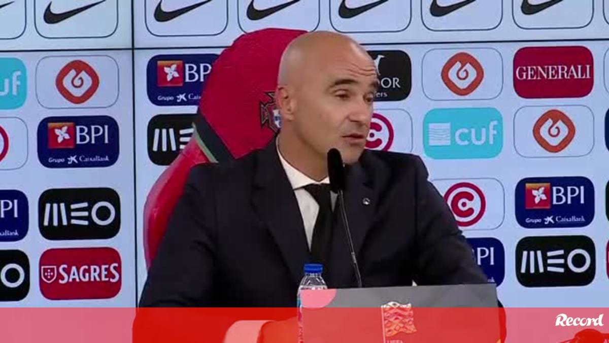 Roberto Martínez assume "energia diferente" sem Cristiano Ronaldo: «Se sai é o contrário...»