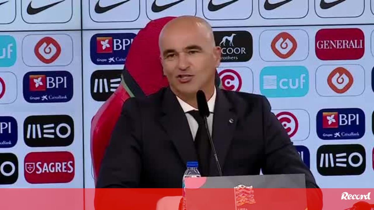 Roberto Martínez: «É bom ter sangue novo na Seleção»