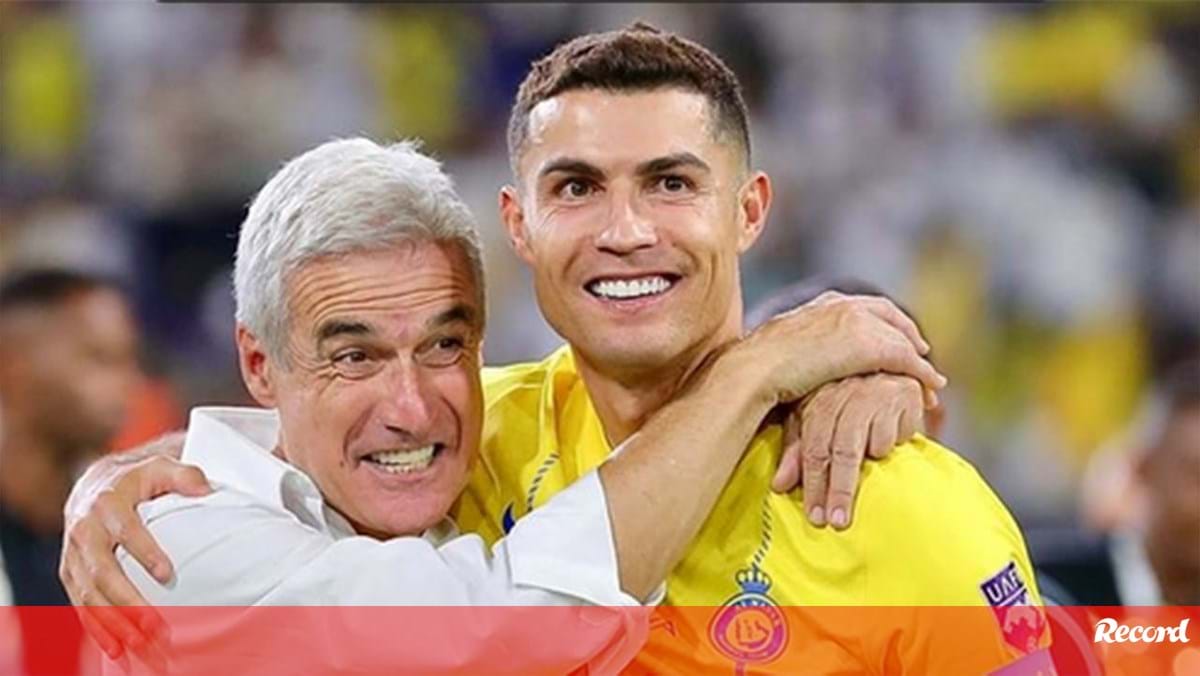 A reação de Cristiano Ronaldo à saída de Luís Castro do comando do Al Nassr