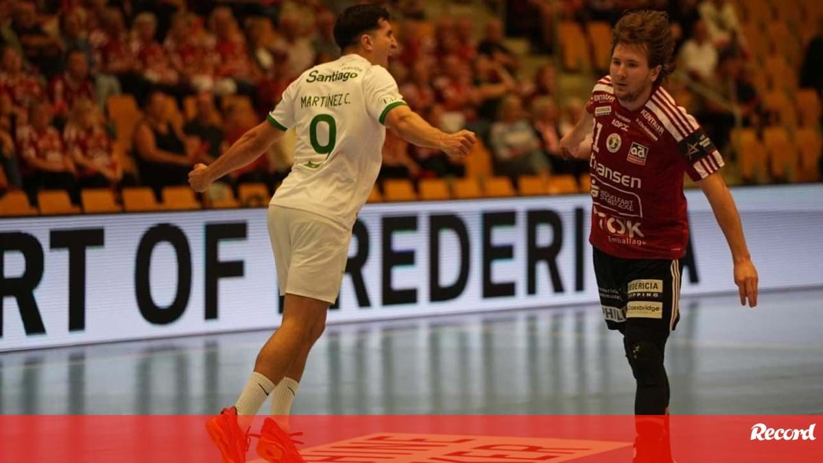 Sporting bate Fredericia e alcança segunda vitória na Liga dos Campeões de andebol