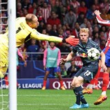 A crónica do Atlético Madrid-Leipzig, 2-1: Giménez vira herói