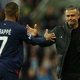 Luis Enrique lamenta perda de Mbappé