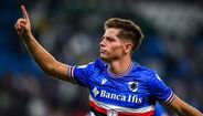 ESTANIS PEDROLA: Avançado de 21 anos rumou à Sampdoria, mas do lado dos catalães ficou uma opção de recompra de 7 milhões e ainda 50% de uma futura venda