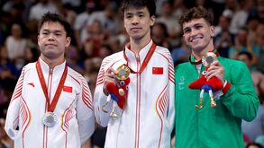Nadador Diogo Cancela conquista medalha de bronze
