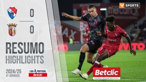 A crónica do Gil Vicente-Sp. Braga, 0-0: guerreiros seguros por três guardiões