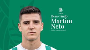 Oficial: Martim Neto é reforço do Rio Ave por empréstimo do Benfica