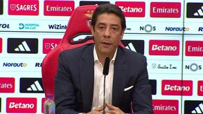 Benfica volta a ter o foco no novo treinador 