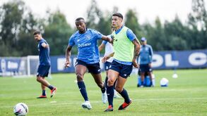 Francisco Moura e Tiago Djaló já treinaram pela primeira vez no FC Porto