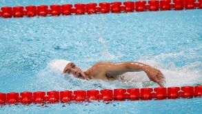 Marco Meneses em 6.º lugar na final dos 200 metros estilos SM11 com novo recorde nacional