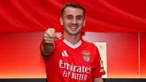 Aktürkoglu promete trazer ambição e magia ao Benfica