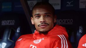 Sané regressa sem limitações aos treinos do Bayern Munique