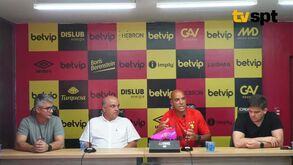 Pepa apresentado no Sport Recife: «Na Fórmula 1, posso estar à frente 78 voltas e depois na 79.ª...»