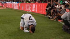 As imagens do golo 900 de Cristiano Ronaldo: celebração do capitão diz tudo