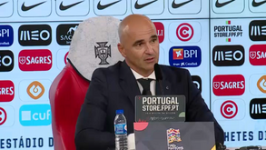 Martínez explica por que tirou Pedro Neto e Rafael Leão ao intervalo do jogo com a Croácia