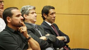 Núcleo duro marcou presença na apresentação de Bruno Lage