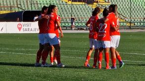 Benfica goleia Sarajevo e está na 2.ª ronda do apuramento para a Liga dos Campeões feminina