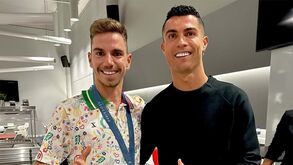 Rui Oliveira conheceu Cristiano Ronaldo: «Um dos momentos mais especiais da minha vida»
