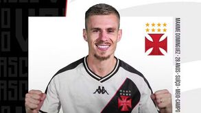 Vasco da Gama confirma contratação de Maxime Dominguez ao Gil Vicente
