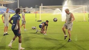 Jesus dá show no treino e Cancelo atira: «Parece o Aimar!»