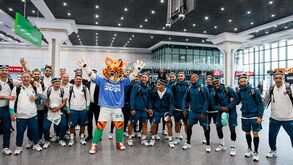 Seleção Nacional já chegou ao Uzbequistão para disputar o Mundial
