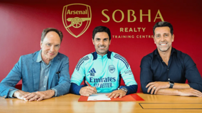 Mikel Arteta assina contrato de longa duração com o Arsenal