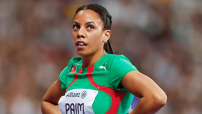 Carina Paim 2.ª classificada na corrida de 400 metros T20 em Bruxelas