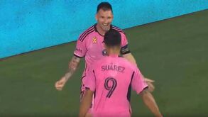 Messi regressa com exibição de luxo: os dois golos e a assistência do argentino na vitória do Inter Miami