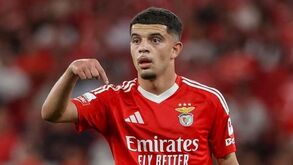Amdouni, jogador do Benfica