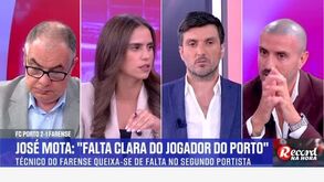 Paulo Sérgio discorda de José Mota: «Pisão no golo do FC Porto? É um lance perfeitamente natural»