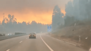 Incêndios: Autoestradas A1, A25 e A29 cortadas no distrito de Aveiro