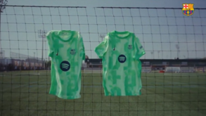 Barcelona surpreende com terceiro equipamento... a verde