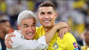 A reação de Cristiano Ronaldo à saída de Luís Castro do comando do Al Nassr