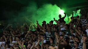 Duas pessoas sofreram queimaduras durante o Sporting-Lille