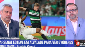 Vítor Pinto: «Gyökeres fez-me lembrar o que se dizia de Mário Jardel no FC Porto»