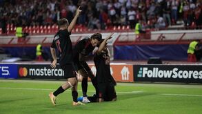 A crónica do Estrela Vermelha-Benfica, 1-2: se golos são arte, sofrer é uma lição