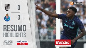 O resumo do V. Guimarães-FC Porto: golos, casos e outros lances