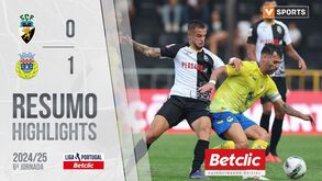 O resumo do Farense-Arouca: golo, casos e outros lances