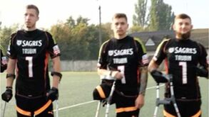 Trubin dá camisolas a jogadores amputados do Shakhtar Stalevi