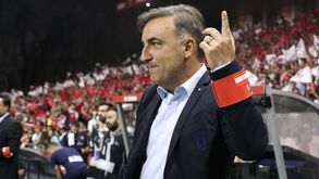 Carvalhal chega aos 800 jogos como treinador: os números de uma carreira 