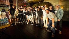 Jogadores do Benfica almoçam juntos em restaurante de Lisboa