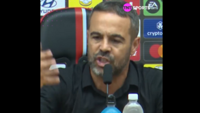Artur Jorge irritado com pergunta de jornalista: «Desculpe lá, mas não temos de falar de mais nada»