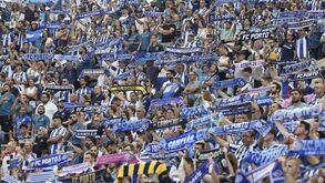 FC Porto coloca à venda bilhetes até 35 euros para a receção ao Sp. Braga