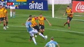 Coates já marca pelo Nacional: o remate indefensável do antigo central do Sporting