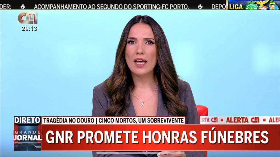 CMTV líder cresce 3% em agosto acima de todos os concorrentes juntos