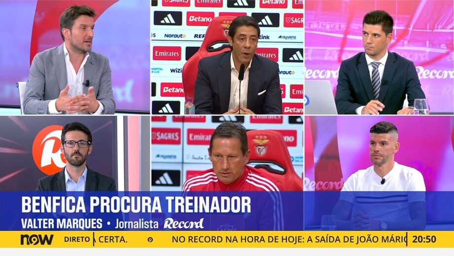 Valter Marques, jornalista Record, em declarações no programa 'Record na Hora' no Now