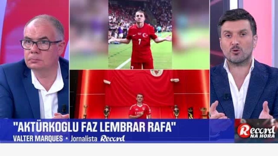 Jornalista do Record aborda possível estreia do extremo turco pelo Benfica