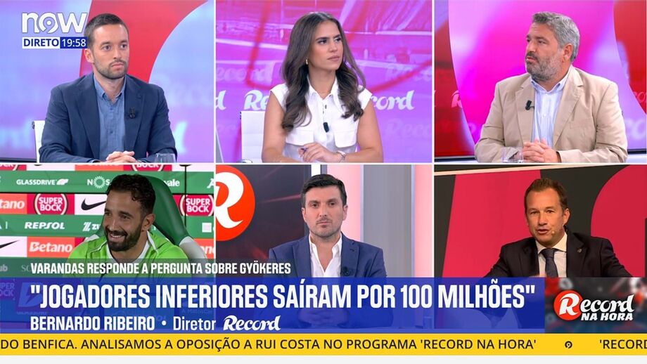 Bernardo Ribeiro, diretor de Record, sobre futuro do avançado sueco