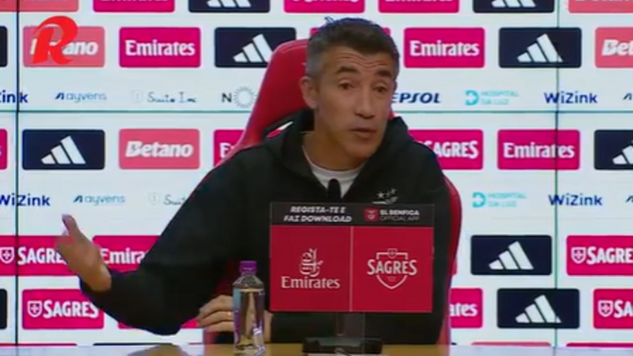 Treinador do Benfica foi questionado sobre a entrevista de Luís Filipe Vieira à CMTV